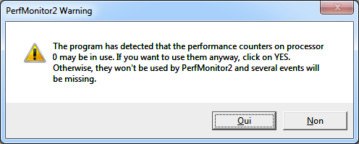PerfMonitor 2 troubleshooting reference screenshot